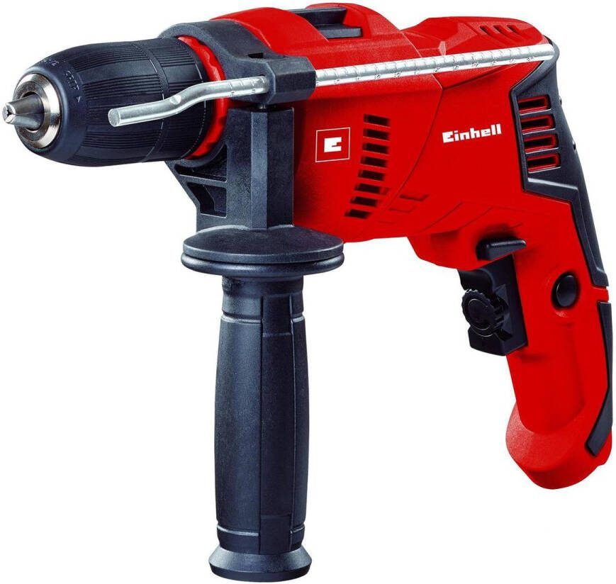 Einhell Elektrische Klopboormachine TE-ID 500 E 500 W 2 functies: boren klopboren Boorcapaciteit hout 25 mm beton 10 mm staal 8 mm Incl. 5 steenboren