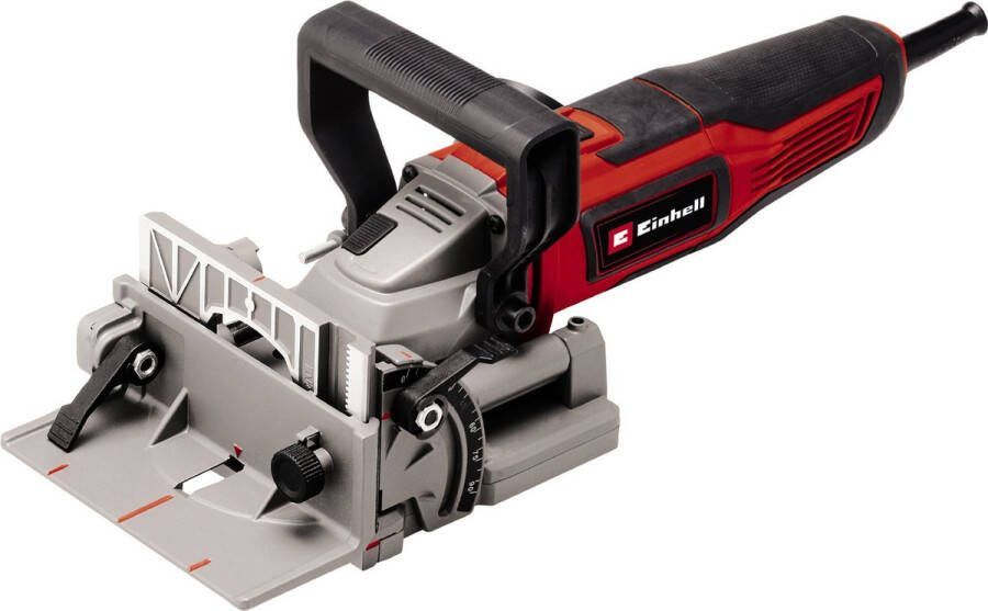Einhell Lamellendeuvelfrees TE-BJ 900 W 11.000 t min Ø100x22x4 mm Max. Freesdiepte: 20 mm Hoekinstellingen: 0°-90° Incl. Stofzak