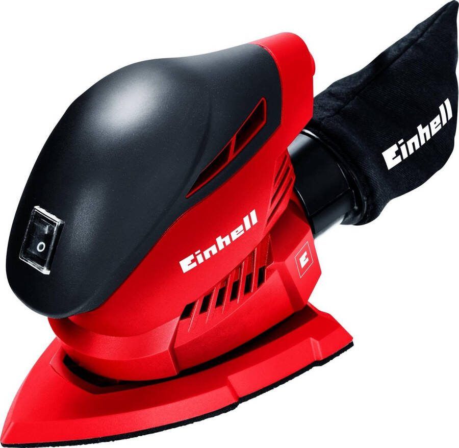 Einhell Multischuurmachine TH-OS 1016 (100 W schuuroppervlak 104 cm² stofzak en zuigadapter klittenband schuurpapier P120)