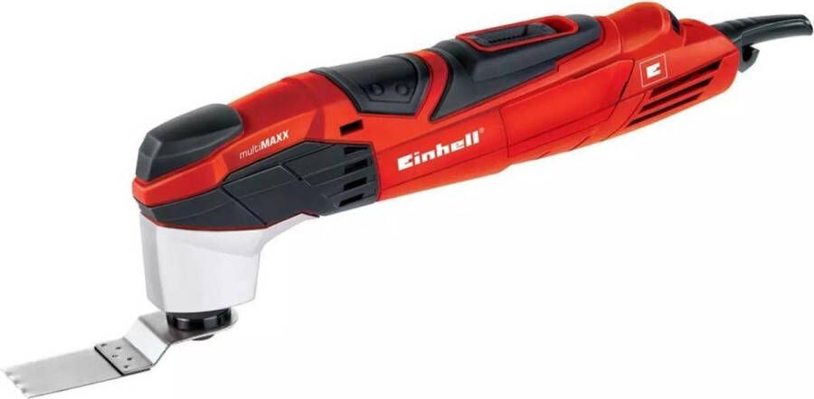 Einhell Multitool TE-MG 200 CE (200 W constante elektronica stofafzuiging 6x schuurpapier schraper zaagblad voor het geval dat)