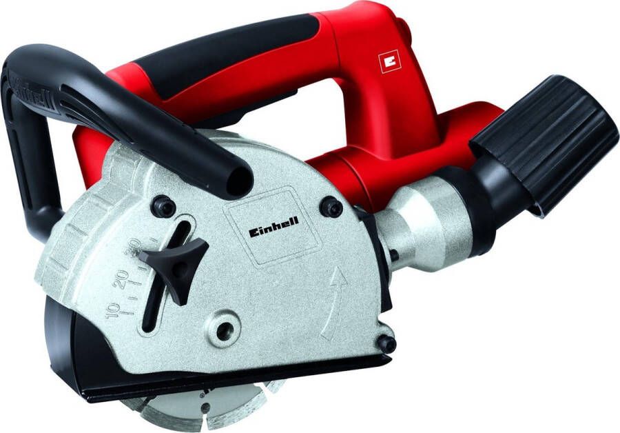 Einhell Muurfrees TC-MA 1300 (1320 W 9000 min groefdiepte 8-30 mm groefbreedte 8-26 mm stofafzuiging spilvergrendeling overbelastingsbeveiliging 2x diamantsnijschijven)
