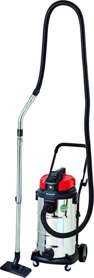 Einhell Nat- Droogzuiger TE-VC 2340 SA (1200 W ECO Power 2250 W automatisch stopcontact 40L telescopische zuigbuis uitgebreide mondstukaccessoires)