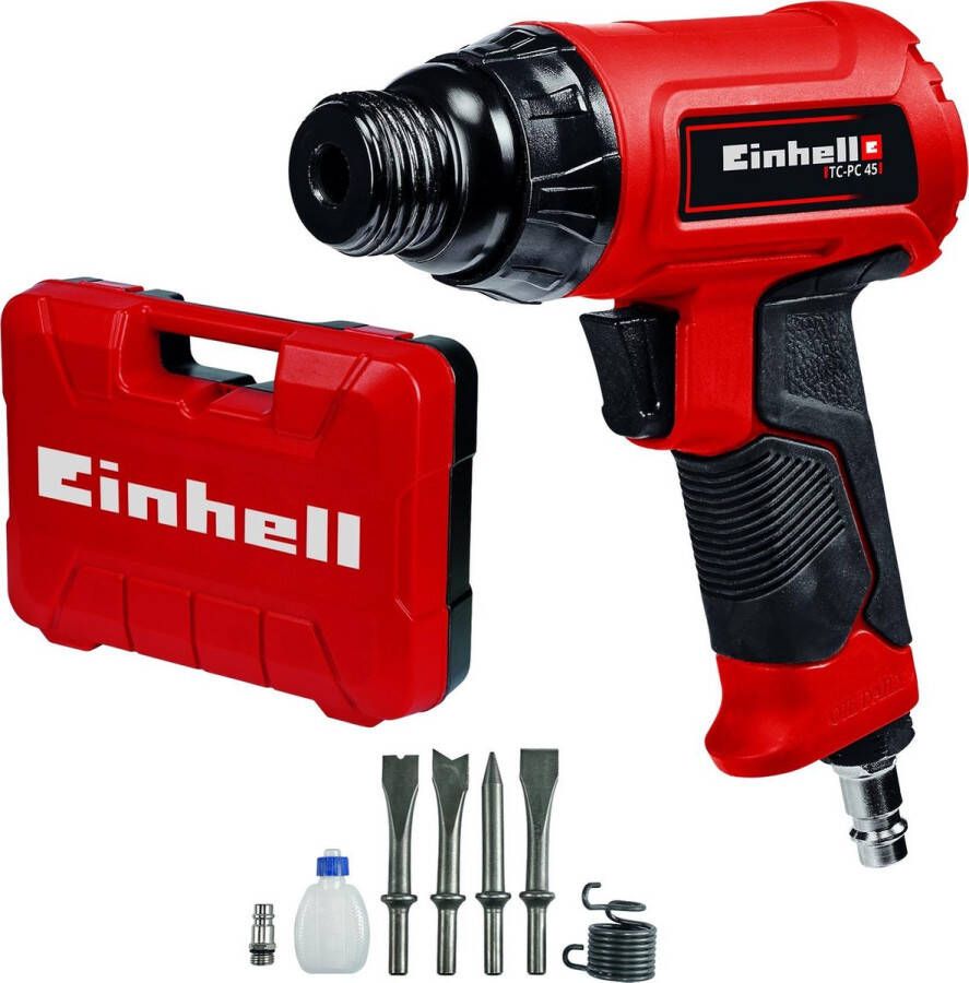 Einhell Pneumatische Hakbeitel TC-PC 45 1.2 J Incl. 4-delige beitelset (120 mm)