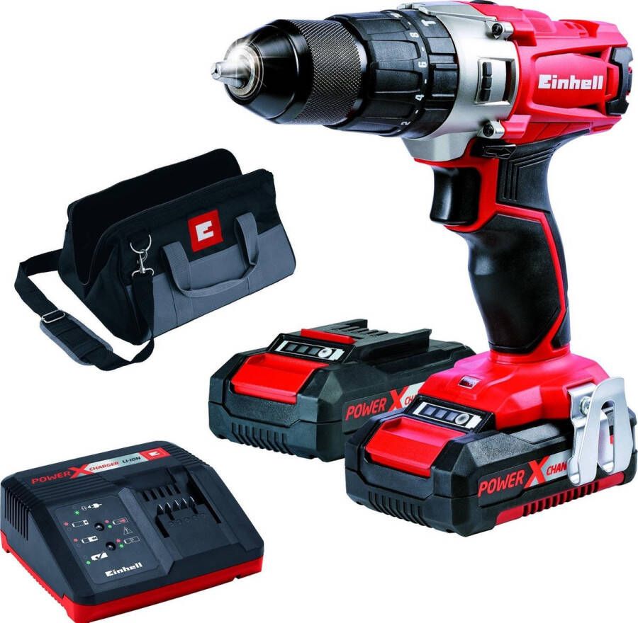 Einhell TE-CD 18-2 Li-i Kit Accu Klopboor- en Schroefmachine Power X-Change