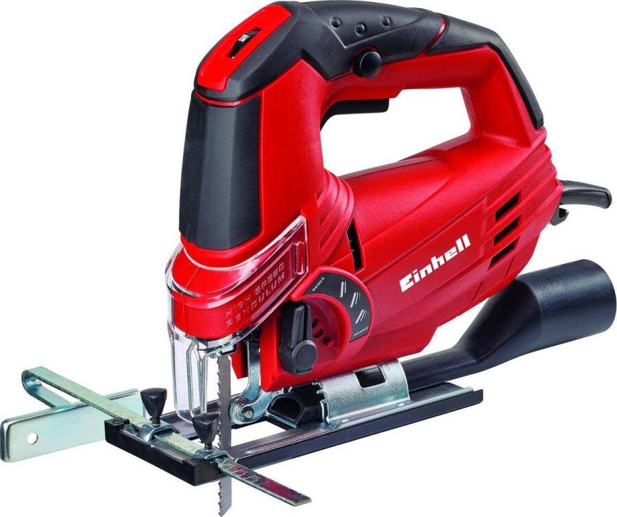 Einhell Elektrische Decoupeerzaag TC-JS 85 620 W Slagfrequentie 800-3000 t min Slaghoogte: 20 mm Versteksneden: max. 45° Incl. 1 zaagblad