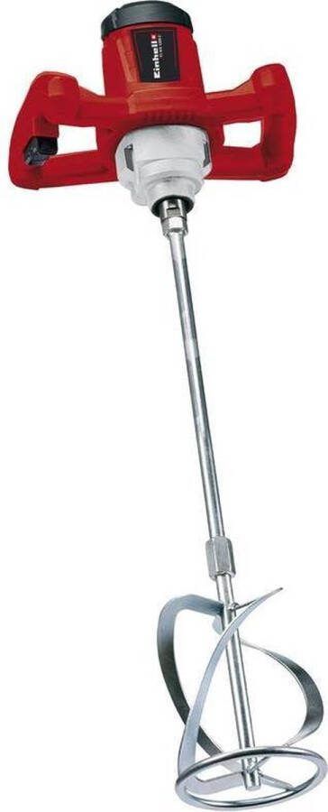 Einhell Elektrische Verf- Mortelmenger TC-MX 1200 E 1200 W 0-680 t min regelbaar Incl. mengstaaf voor mortel