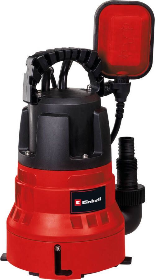 Einhell Vuilwaterpomp GC-DP 7035 LL (700 W vlakzuigend tot 1 mm Max. levercapaciteit 16.000 l h 0 8 bar dompeldiepte 7 m verstelbaar voor vuil en schoon water)