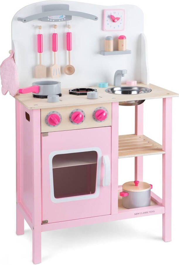 DeAO SHOP YOLO Keukentje mini Speelgoed Kunststof speelkeuken kinderkeukentje Speelkeuken eten speelgoed keukentje Met accessoires