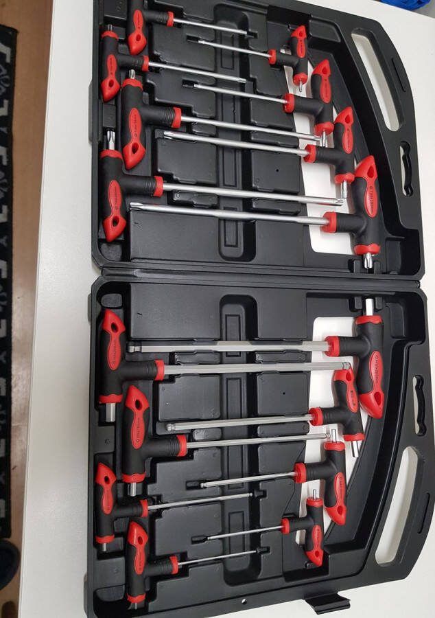 EJ Inbussleutelset Torx 16 delig