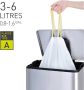 EKO afvalzakken type A 3-6 liter wit Doos 24 x 30 zakken - Thumbnail 3
