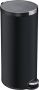 EKO Artistic pedaalemmer 30 liter Stainless steel Plastic mat zwart - Thumbnail 1