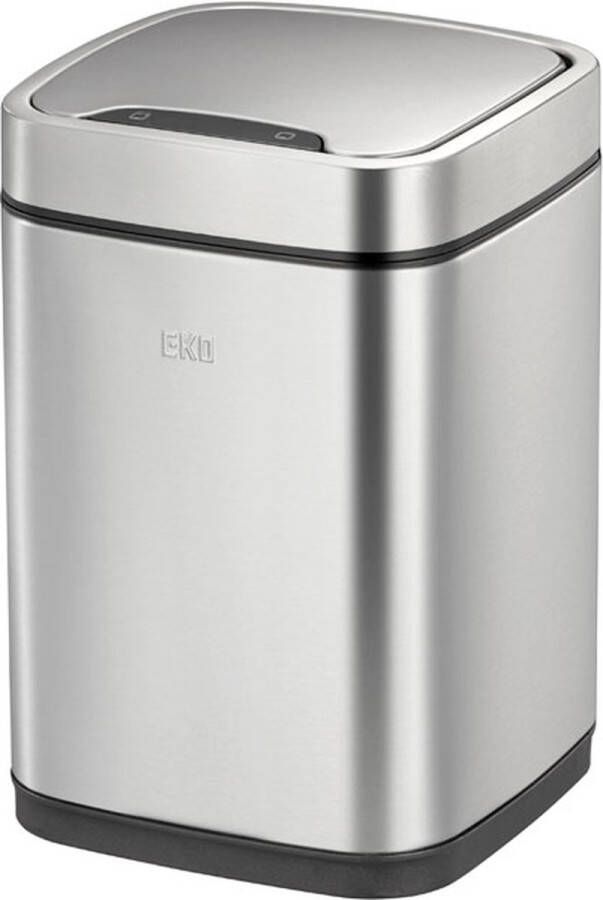 EKO EcoSmart Sensor Bin 6 ltr Stainless steel mat RVS