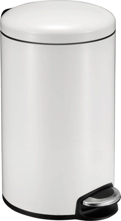 EKO Maggey Prullenbak 20 Liter Wit Softclose Pedaalemmer Vuilnisbak Pedaal Vuilbak