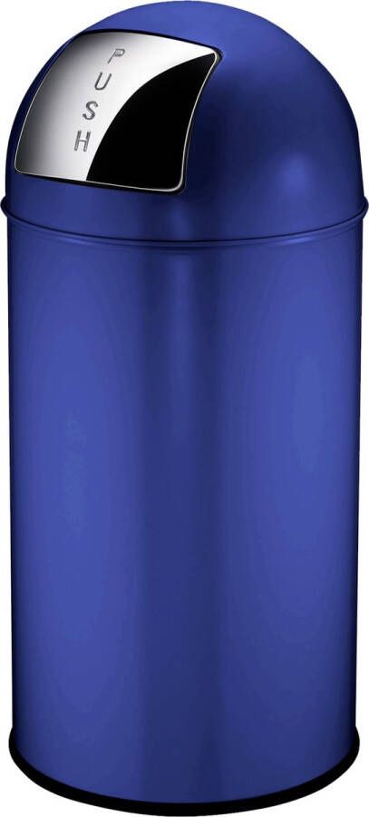 EKO Pushcan Prullenbak 40 l Blauw