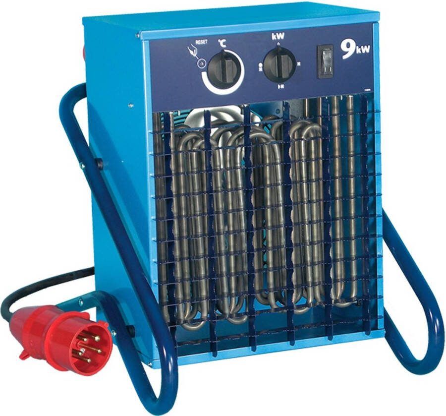 El-Björn EL BJÖRN Kwaliteits werkplaatskachel 400V 9kW heater VF 9-4