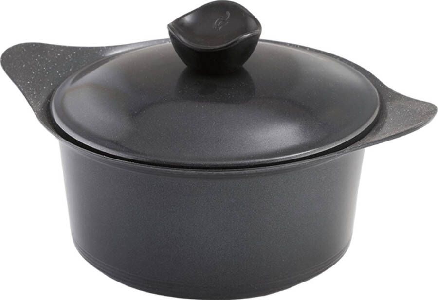 El Rewad Eco Cookware Green Kitchen- Kookpan Korean Style- Zwart 24cm