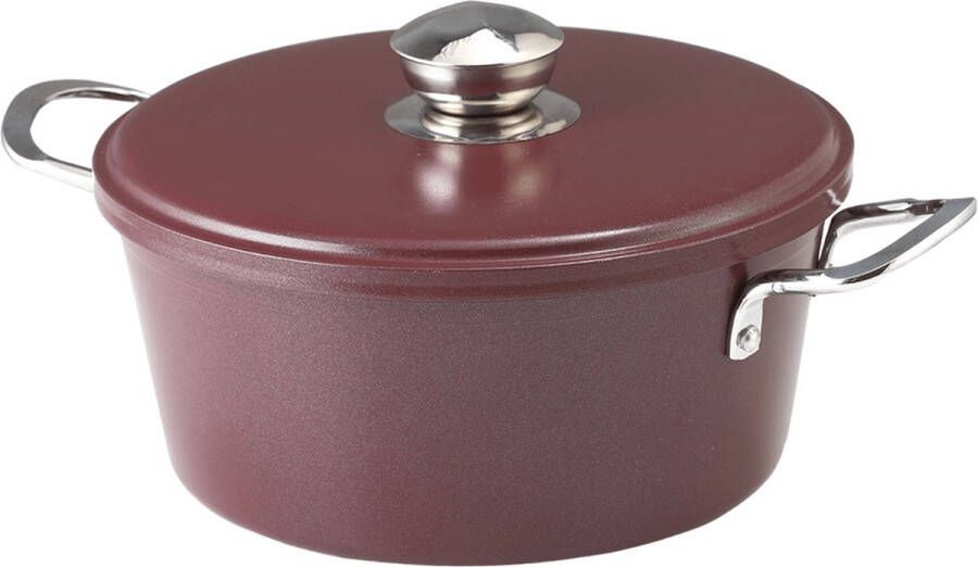 El Rewad Eco Cookware Green Kitchen- Kookpan Stainless- Bordeaux 24cm