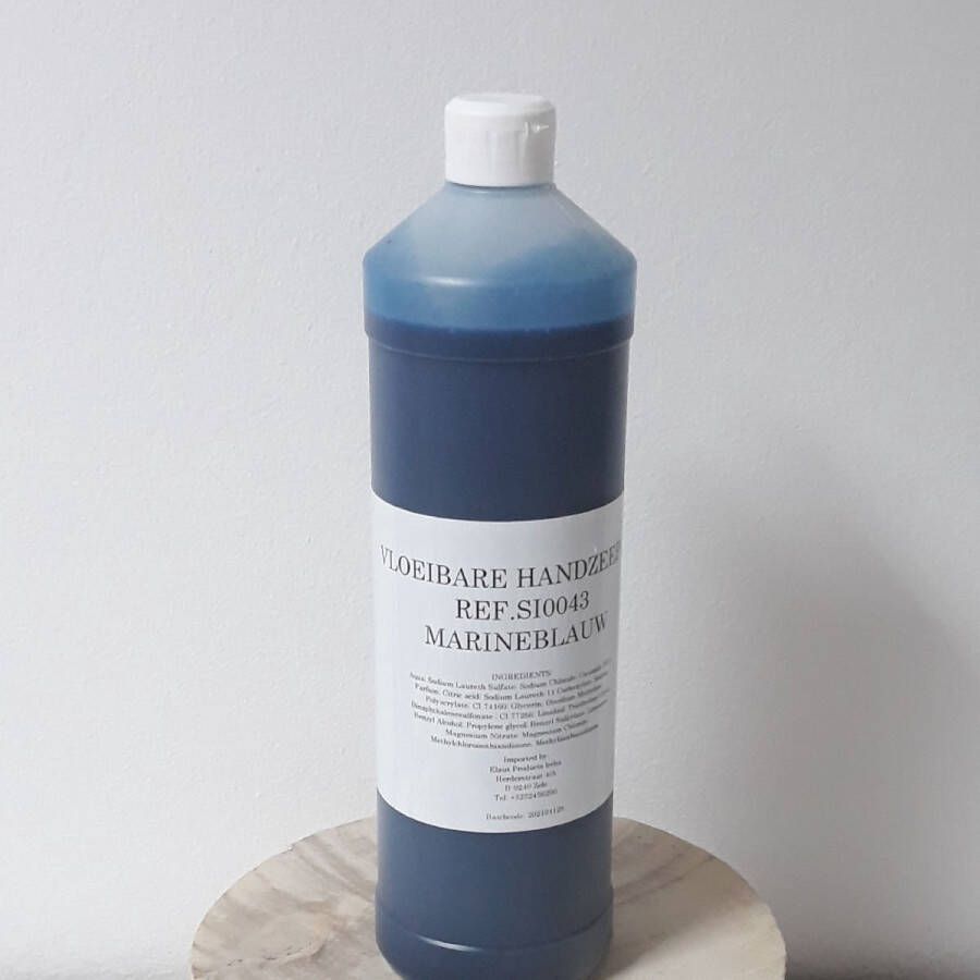 Elaut Handzeep 1 liter Marineblauw