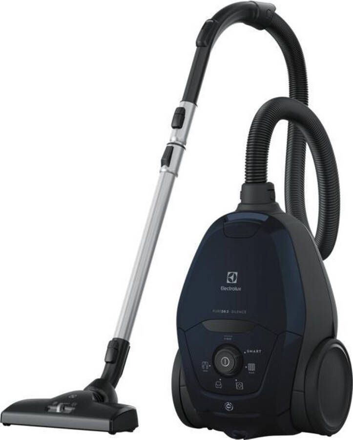 Electrolux Stofzuiger Model PD82-4ST Blauw 600 W Stofzak: 3 5 liter PureSound SmartMode OneGo PowerClean