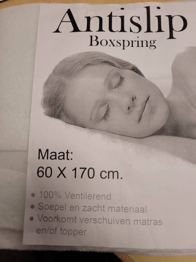 Elegance Antislip deken Boxspring 60x170