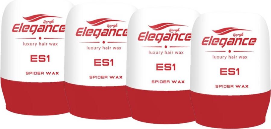 Elegance Haarwax Spider 4 stuks 4 x 150 ml Voordeelverpakking