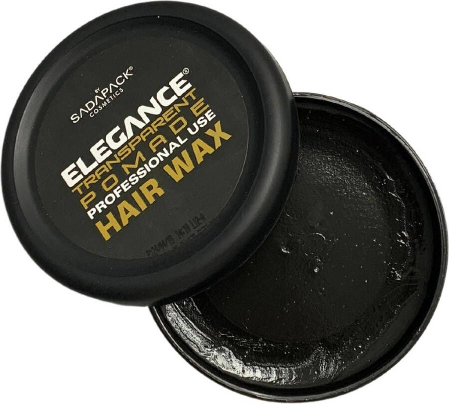 Elegance Pomade Hair Wax Transparant 150ML Gold – Haargel voor Mannen