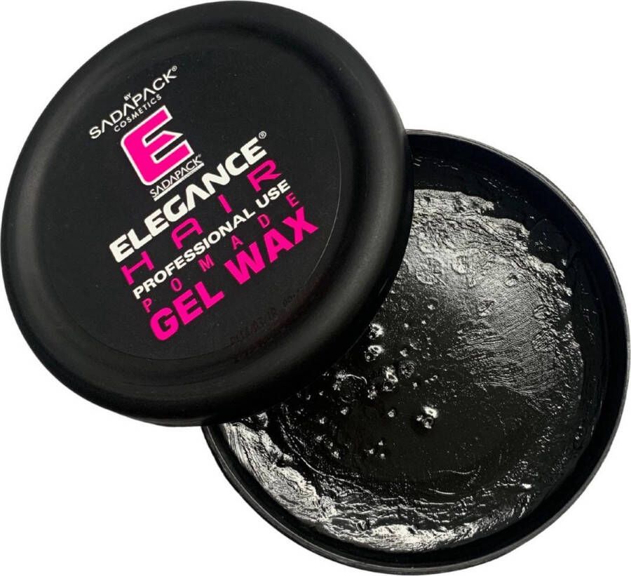 Elegance Pomade Hair Wax Transparant 150ML Roze – Haargel voor Mannen