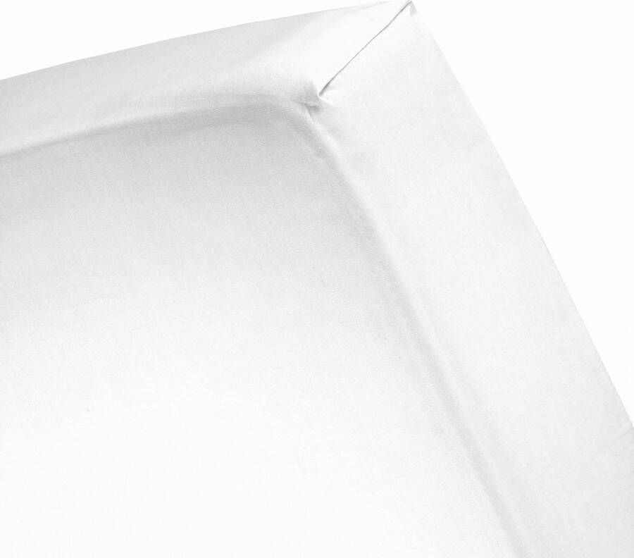 Eleganzzz Topper Hoeslaken 180gr m2 Hoogwaardig Flanel Hoeslaken 180x210 220 Wit