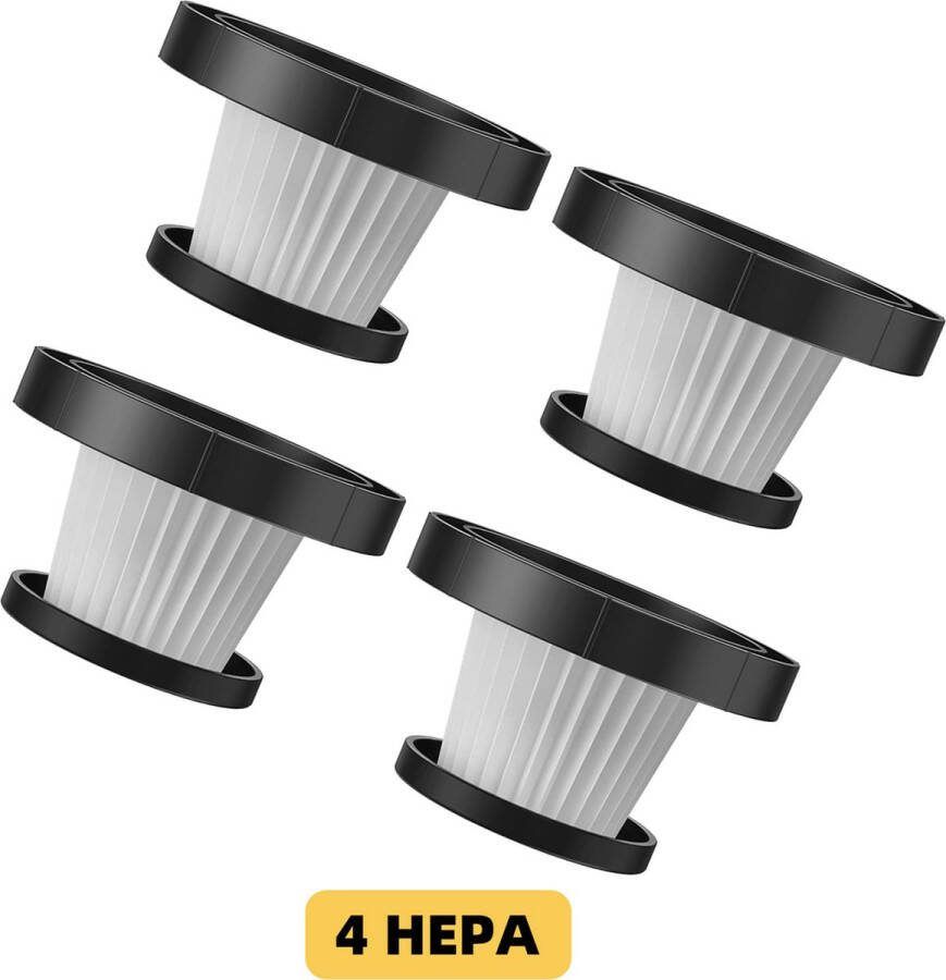 Elekiatech Steelstofzuiger HEPA FilterAccessoires-Set van 4-voor Steelstofzuiger-A15 A17