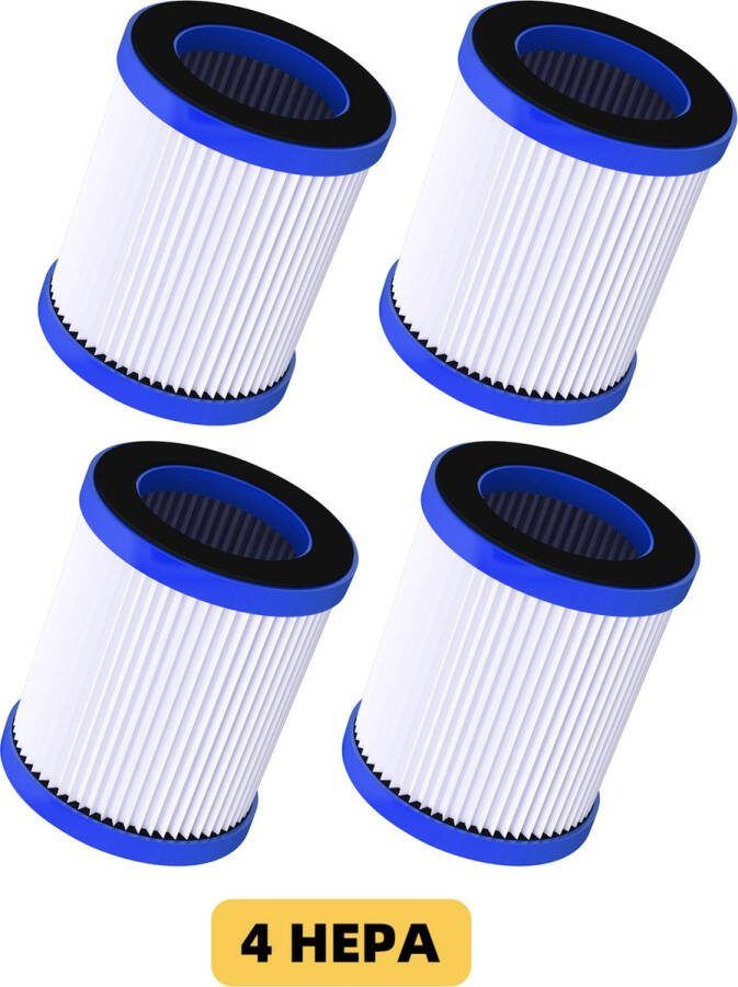 Elekiatech Steelstofzuiger HEPA FilterAccessoires-Set van 4-voor Steelstofzuiger-XL-618E XL-H75
