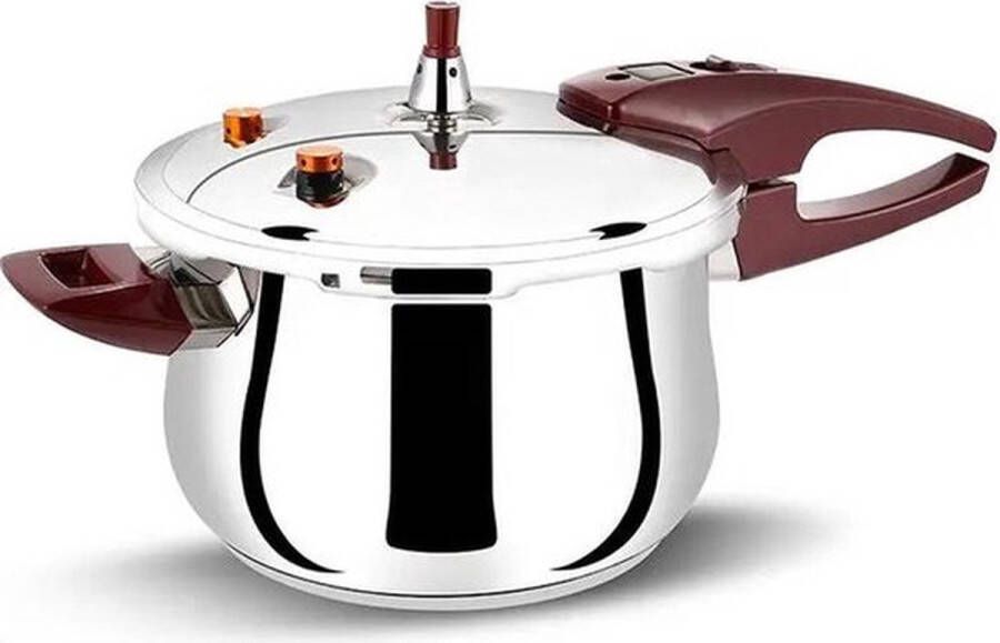 Elektra shop Snelkookpan 9 liter roestvrijstaal pressure cooker 9 Liter