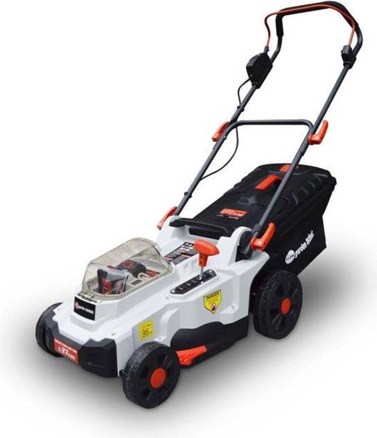 ELEM GARDEN TECHNIC ELEM Grasmaaier Accu lithium 40V (2x20V) Maaibreedte 37cm Opvangbak 35L