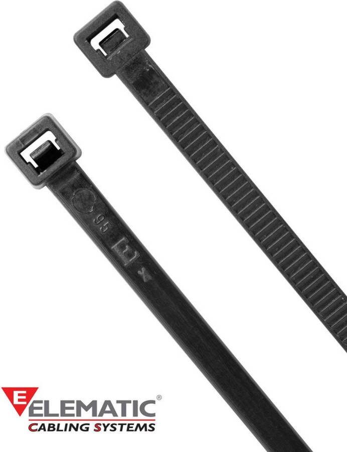 Elematic Kabelbinders 365x7.5mm 100 stuks