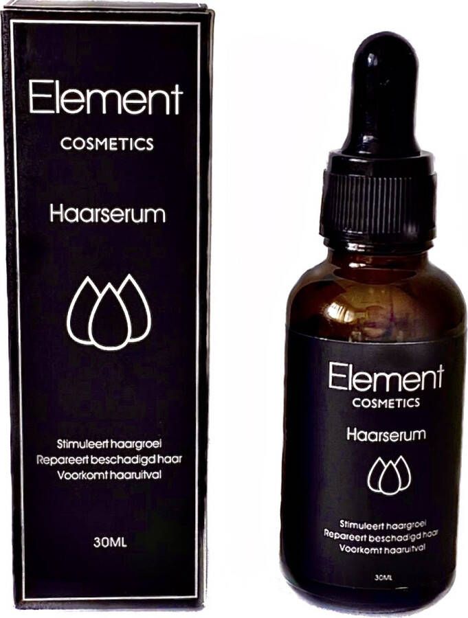 Element Cosmetics Haarserum Element Haargroeimiddel Haargroei Stimulator Biologisch Haargroei Baardgroei Haarverzorging Glanzend haar Haarolie Haargroei Serum- BLACK FRIDAY 2022