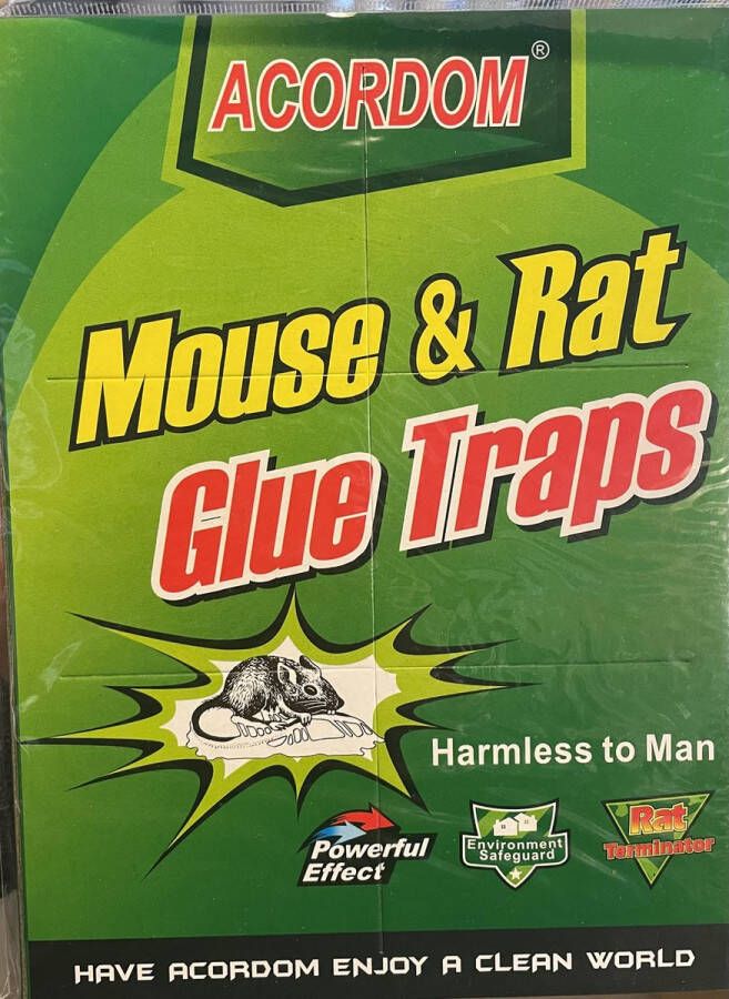 Elemental GOods 2x Sticky mouse trap Plakkerige muizenval