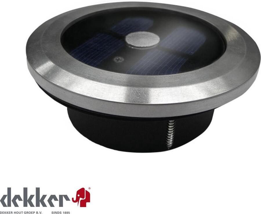 Elephant LED grondspot Solar Terrasverlichting Rond