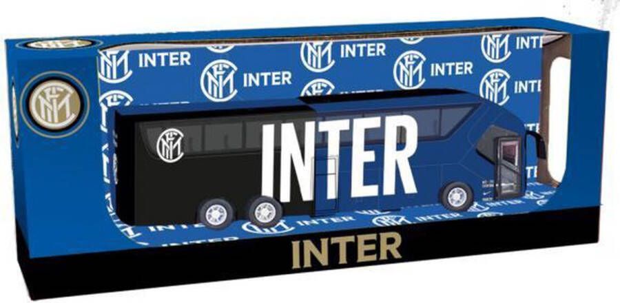 Eleven Inter Milan spelersbus speelgoedauto