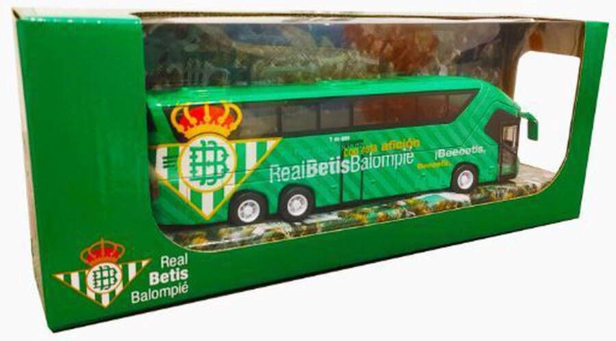 Eleven Real Betis spelersbus speelgoedauto