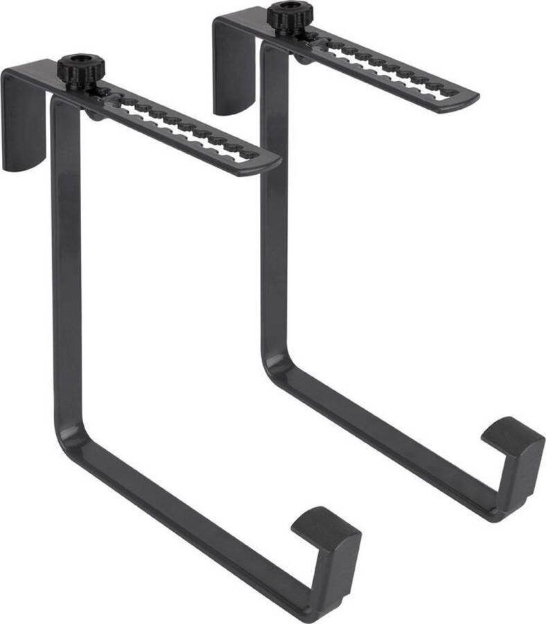 Elho Barcelona Haken Metaal 21 Accessoires voor Balkon Buiten Ø 22.0 x H 19.0 cm Antraciet