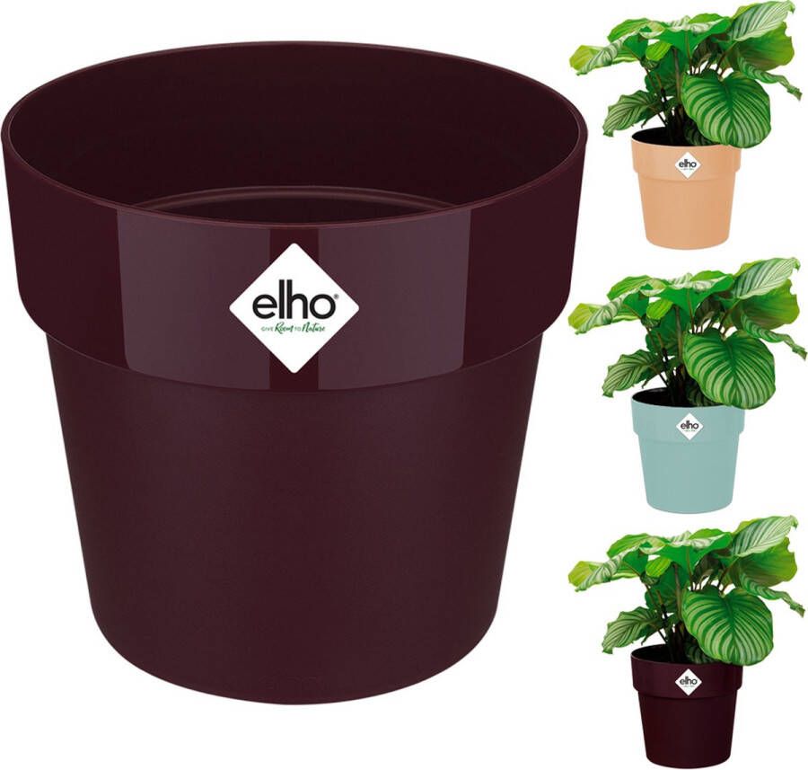 Elho B.for Original Rond 35 Bloempot voor Binnen 100% Gerecycled Plastic Ø 35.0 x H 32.0 cm