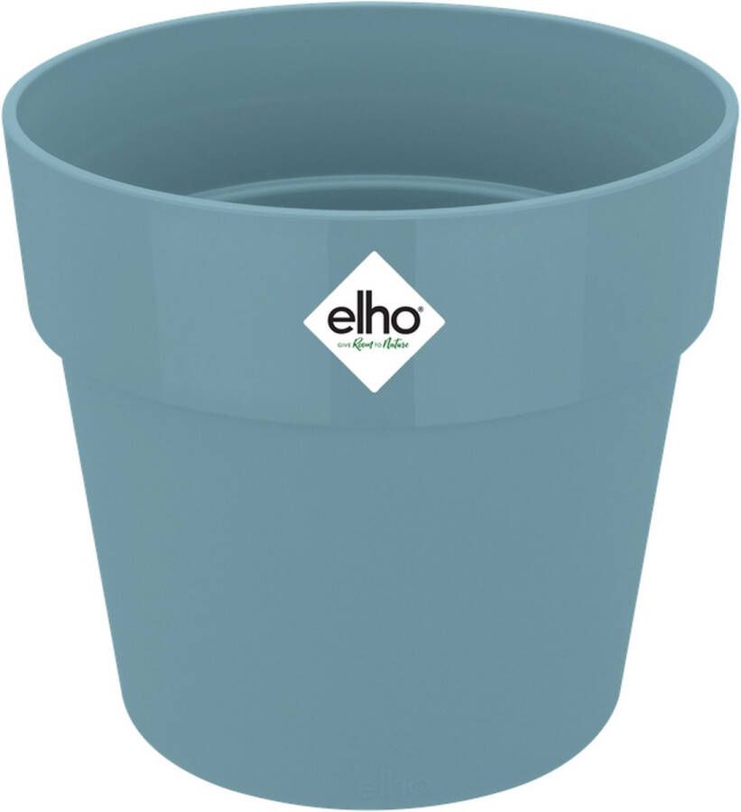 Elho B.for Original Rond Mini 7 Bloempot voor Binnen Ø 6.6 x H 6.0 cm Blauw Duifblauw