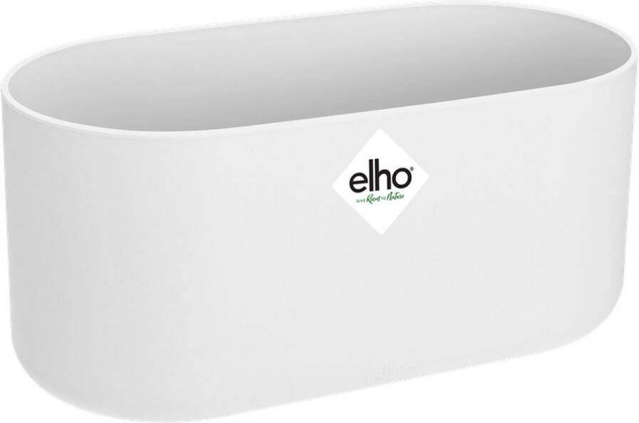 Elho B.for Soft Duo 27 Bloempot voor Binnen Ø 27.0 x H 12.6 cm Wit Wit