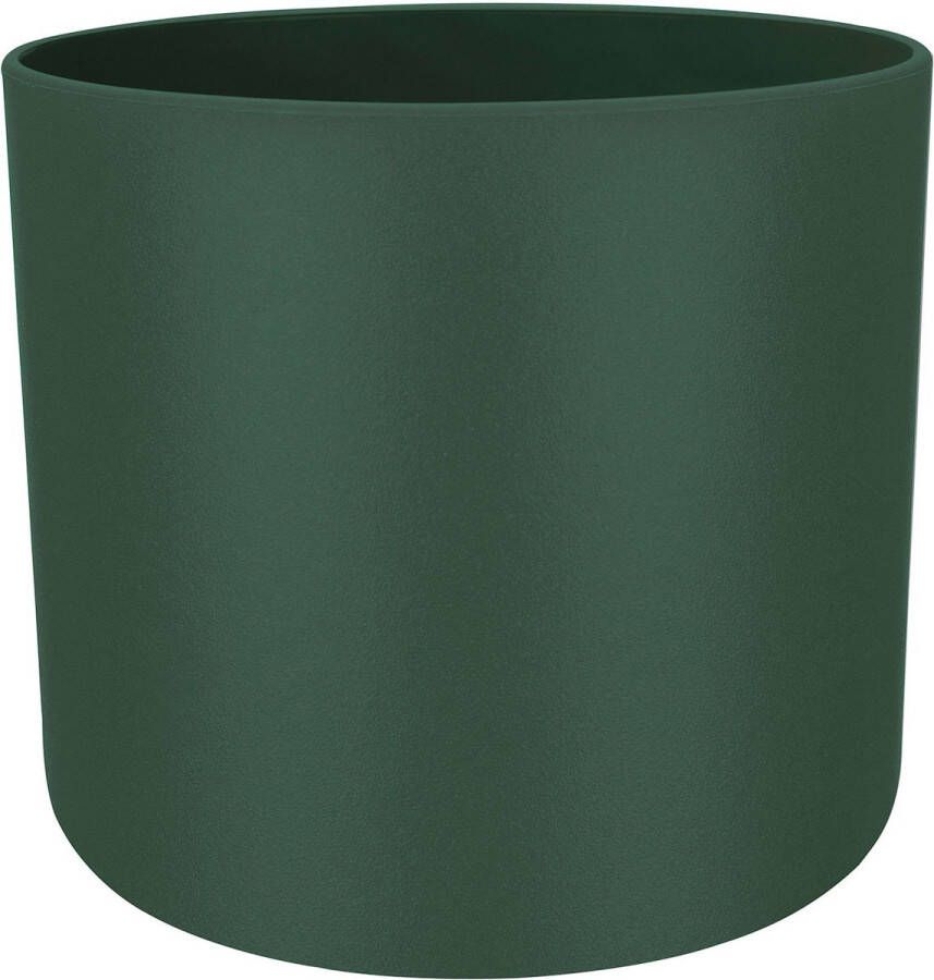 Elho B.for Soft Rond 14 Bloempot voor Binnen 100% gerecycled plastic Ø 13.8 x H 12.5 cm Blad Groen