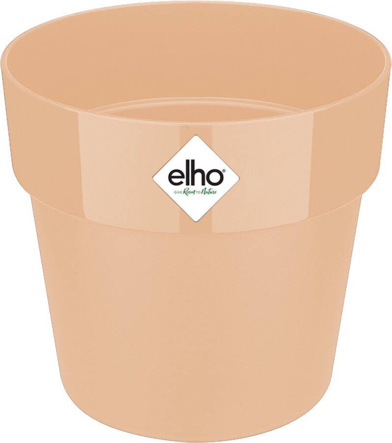 Elho Bloempot 18x17cm 2L Plantenpot Vorstbestendig Kunststof Nude