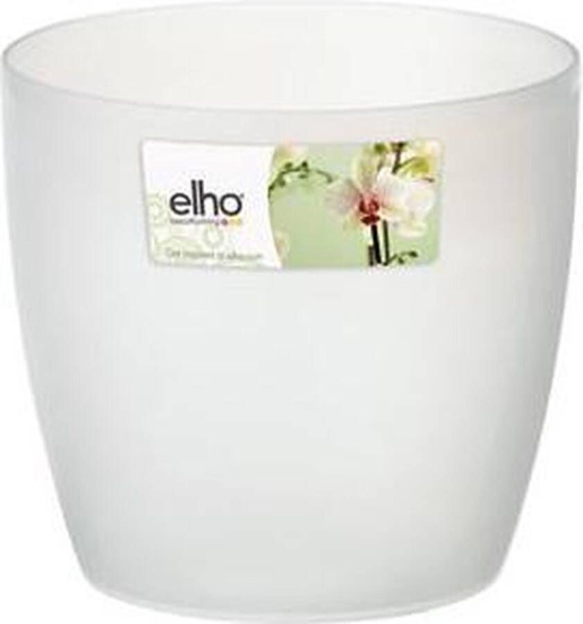 Elho Brussels Orchidee 16 Bloempot voor Binnen Ø 16.0 x H 14.6 cm Transparant Transparant