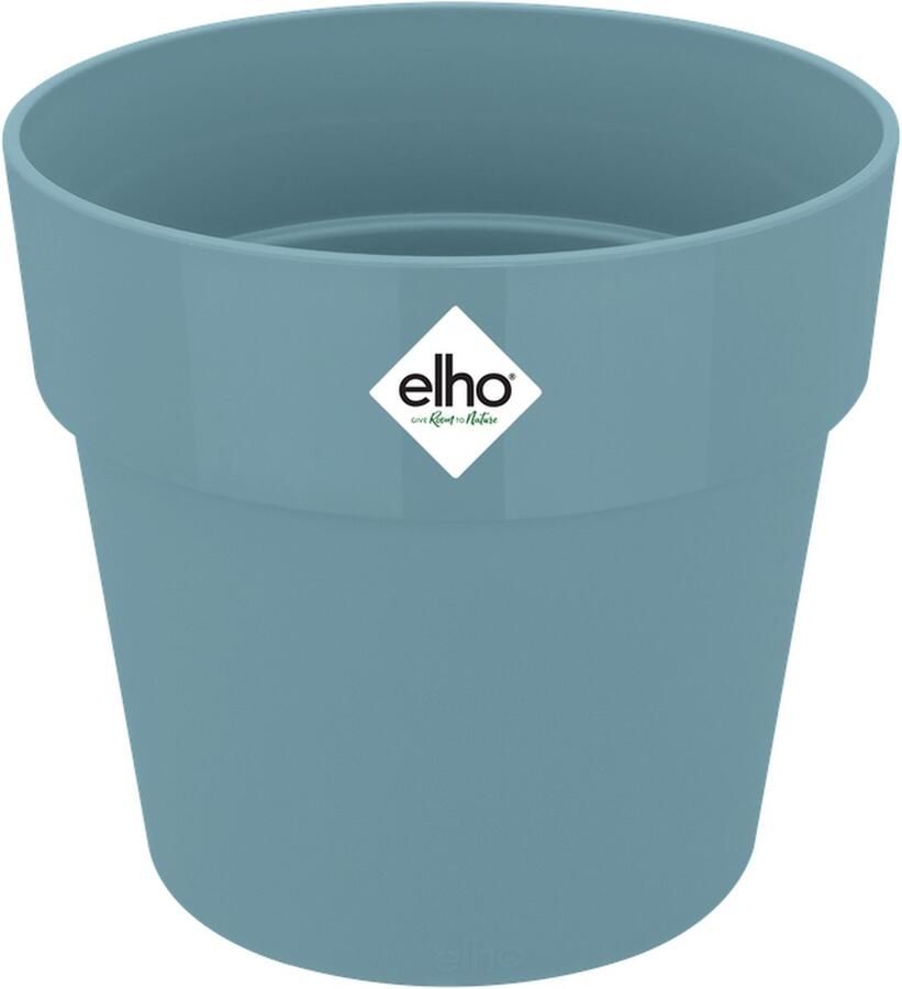 Elho B.for Original Rond Mini 13 Bloempot voor Binnen Ø 12.5 x H 12.0 cm Duifblauw