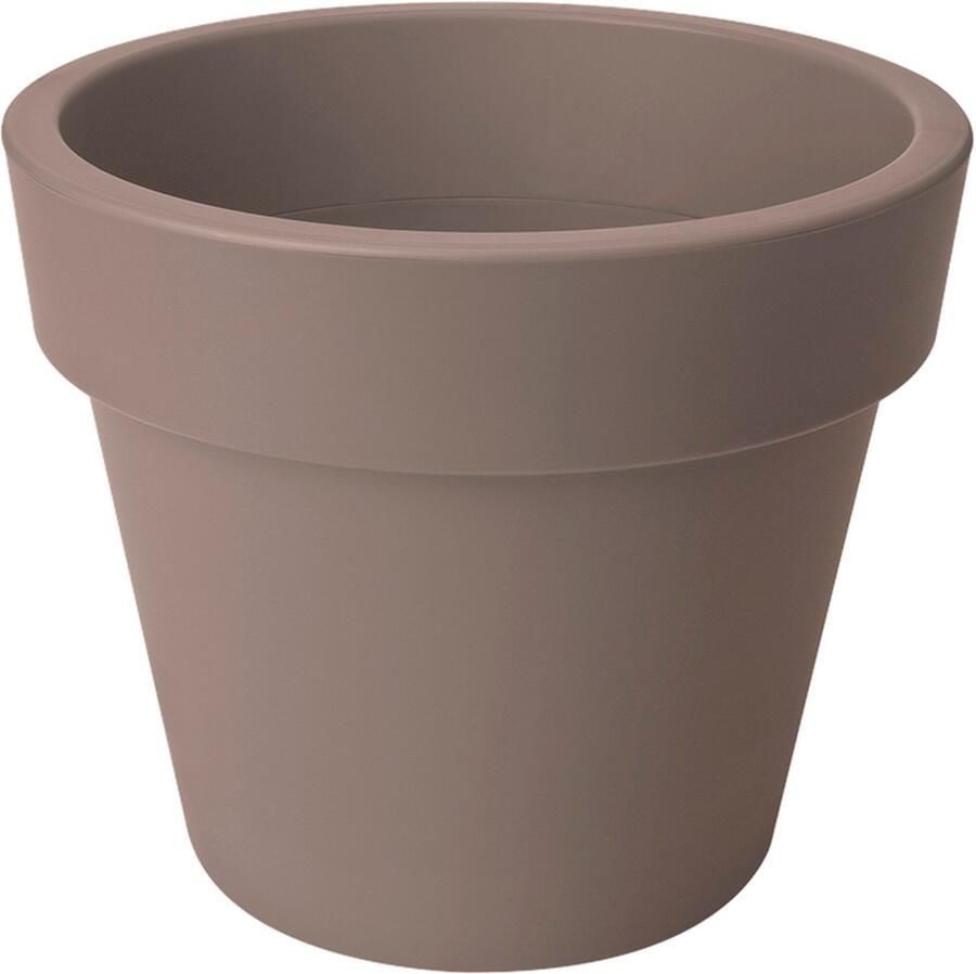 Elho Green Basics Top Planter 47 Bloempot voor Buiten Ø 47.0 x H 40.0 cm Taupe