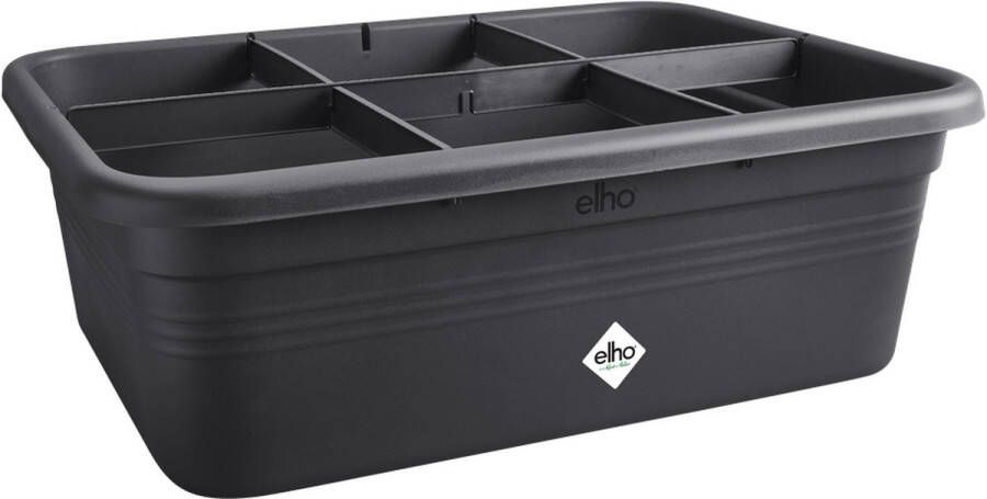 Elho Green Basics Grow Garden L Living Black