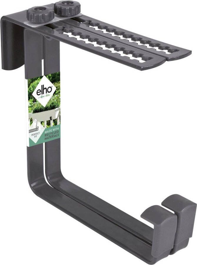 Elho Green Basics Haken Metaal 16 Accessoires voor Balkon Buiten Ø 18.0 x H 16.5 cm Antraciet