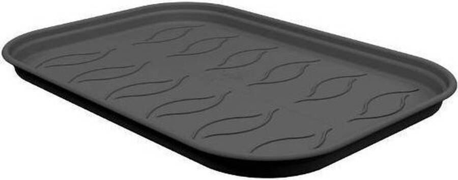Elho Green Basics Kweektray Schotel 36 Schotel voor Binnen en Buiten Kweken en Oogsten Ø 36.0 x H 2.2 cm Living Black
